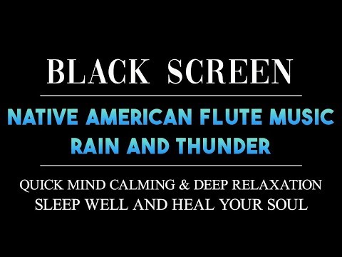 Deep Relax with Native American Flute Music & Peaceful Rain Sounds || Sleep Better & Heal Your Soul