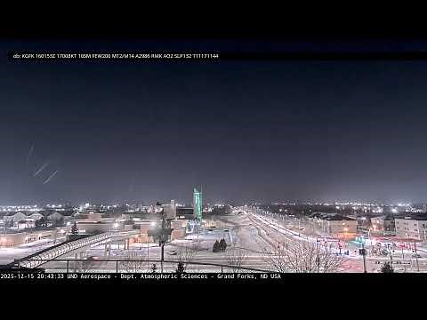 UND Dept. of Atmospheric Sciences Skycam - West (Grand Forks, ND)