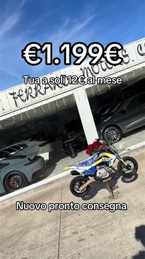 Lem RF 50cc Nuovo pronto consegna Prezzo di listino 1.199 Tuo a soli 12€ al mese Vieni a scoprirla da Ferraro Motors Srl Prenota subito il tuo test drive e portala a casa oggi! Accettiamo permute auto e moto. Prezzo totalmente finanziabile.CON FINANZIAMENTI BY LIGHT e assicurazione free formula full kasko completa) Per info chiamaci o scrivici su whatsapp ai seguenti numeri: Luca 3389167278 Ivan 3274107741 Giancarlo 3406745250 Visita il nostro sito: https://www.ferraromotors.info #perte
