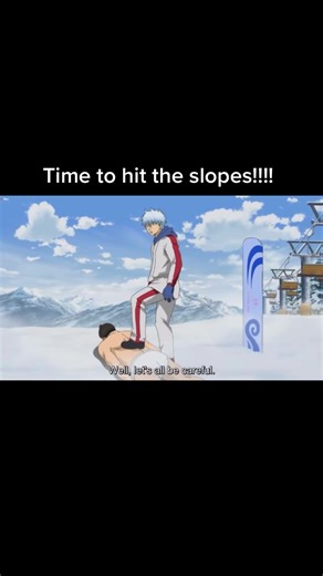 Gintama Snowboarding Funniest Moments Compilation