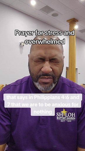 This is a prayer for those who are stressed and overwhelmed. Life happens, but God is able. Keep your mind on God and ask for wisdom. Praying for you! #prayerworks #prayerforstrength #stressedout #overwhelmed #philippians #christiantiktok #dailyprayer