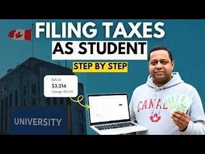 Student Tax Filing in Canada Step by Step (T4, Tuition Credits, Refunds)