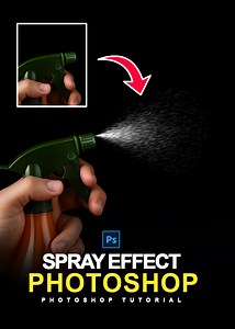 43K views · 210 reactions | Step By Step Create Spray Effect in Adobe Photoshop | Photoshop Tutorial | Graphics Solution Tricks | Facebook
