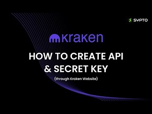 Kraken - How to create API Keys | Website