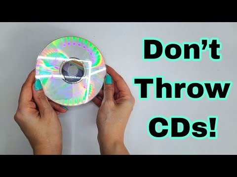 Don’t Throw Away Old CDs! Make This Stunning Wall Decor in Minutes!