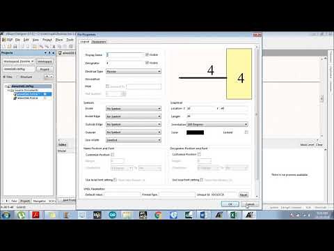 How to Create Integrated Library, Symbol and Footprint Altium Designer Part-1