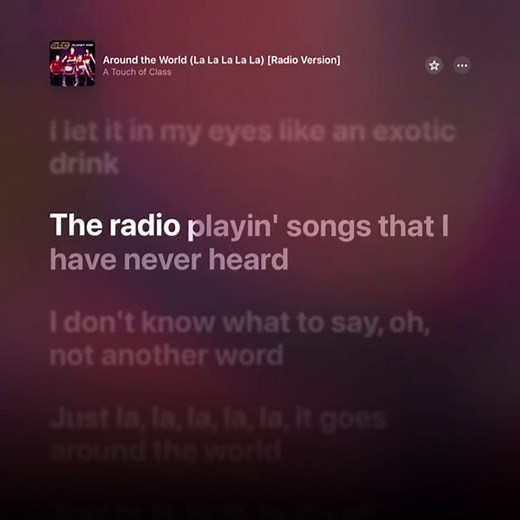 Around The World Lyrics and Meaning