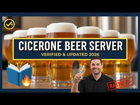 🍺 Cicerone Beer Server Exam – Complete Q&A Review | Rated A+ | Verified & Updated 2026 📘🔥