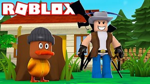 Kill the duck - Roblox Duck Dash