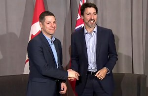 Winnipeg mayor Brian Bowman talks crime, meth with Justin Trudeau