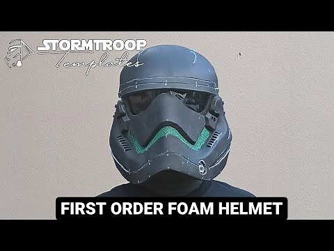 First Order Stormtrooper Helmet Foam Build
