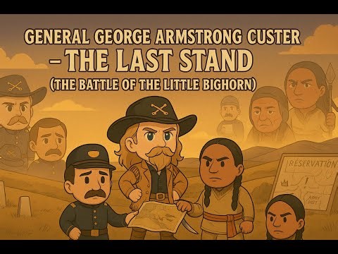 Custer’s Last Stand (1876) — The Battle of the Little Bighorn | Tiny Titans History