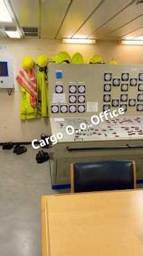 Cargo control room at ship #shorts #shortvideo #cargo #trending