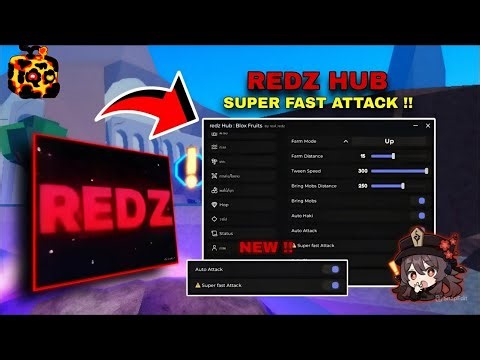 🔥UPDATED Redz Hub Script is BACK | New Blox Fruit script (Pastebin) | Redz Hub Script