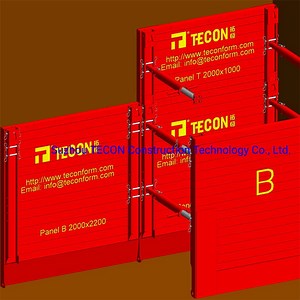 [Hot Item] Tecon Steel Formwork Trench Shoring Box