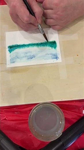 Painting a tree #capcut #art
