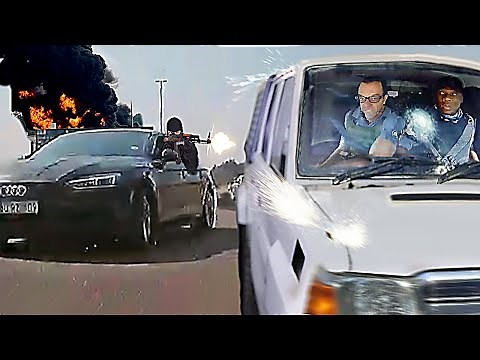 I edited the failed Pretoria Heist into an Action Scene