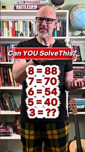 Can you solve this, what does three equal? #math #numbers