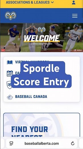 How to Enter Scores in Spordle Play on Mobile (For Head Coaches and Managers)