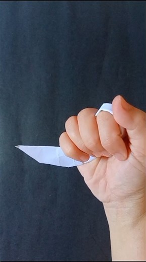 Paper knife Karambit Origami |Pisau Karambit Kertas