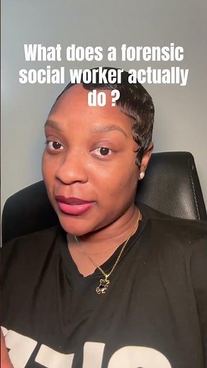 Quick breakdown of what a forensic social worker does ⚖️ #ForensicSocialWork#SocialWorkLife#cpswork