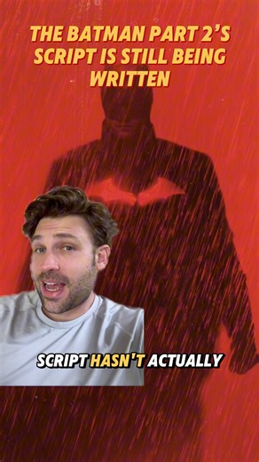 The Batman 2’s script is STILL being written!  #thebatman #thebatman2 #thebatmanpart2 | Small Screen | Facebook