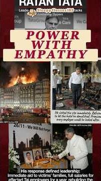 Ratan Tata’s Biggest Leadership Lesson