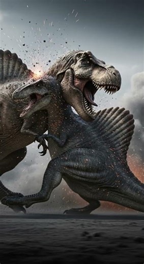 T-Rex gegen Spinosaurus – am Ende der Welt