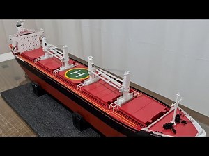 Scale model RC Cargo Ship 01