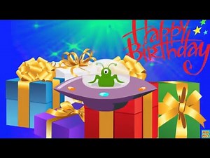 Alien Happy Birthday Song for Children/Happy Birthday song for Kids.