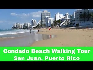 Condado Beach Walking Tour San Juan Puerto Rico