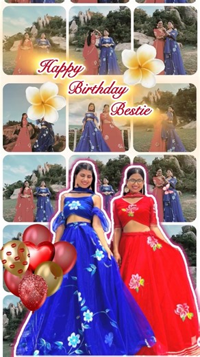 Aesthetic Birthday Video Editing for Best Friends | InShot Scrolling Photo Edit Tutorial #shorts