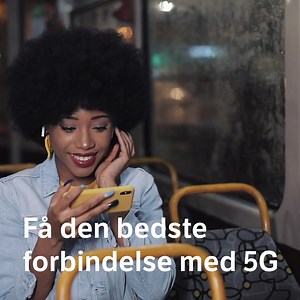 Med 5G er du sikret den bedste forbindelse, når du er på farten. Stream, game og surf løs – helt uden afbrydelser 📱 | YouSee