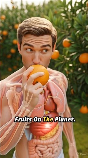 Eat 1 Orange Daily and Watch What Happens to Your Body 🍊 #science #facts #3danimation