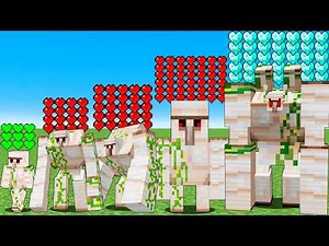 Which All New Golems Mobs Is Truly Immortal in Minecraft?