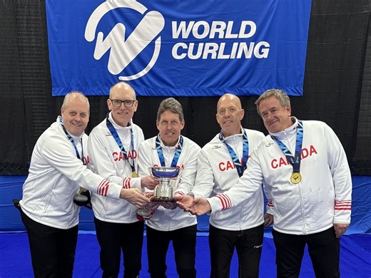 Regina curling team skipped by Randy Bryden wins world senior men's championship