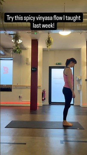Powerful vinyasa flow. Practice this one sloooow.