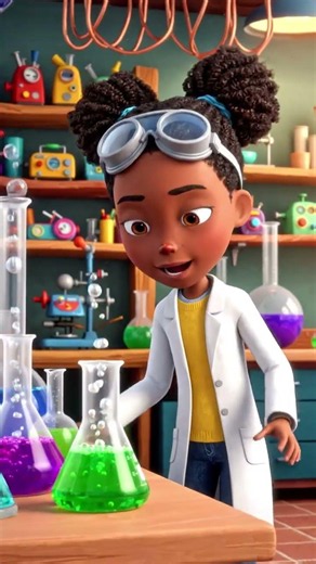 Crazy 3D Cartoon Lab Experiment 💥 Funny Chemical Reactions & Satisfying Science Animation