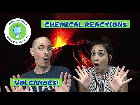 Baking Soda Volcano Experiment - Chemical Reactions │Educational Video for Children