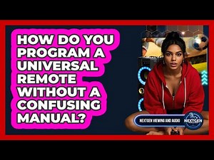 How Do You Program A Universal Remote Without A Confusing Manual? - NextGen Viewing and Audio