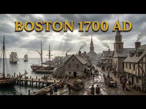 What Boston Looked Like in 1700 | America Before It Existed