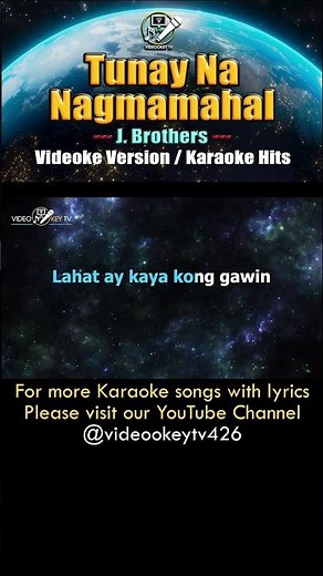 Tunay Na Nagmamahal - J. Brothers (Karaoke Teaser) #videookeytv #karaokesongs #karaoke #opmkaraoke
