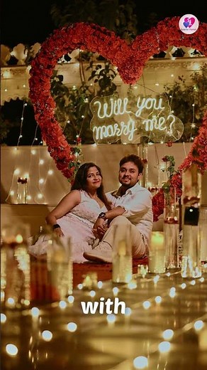 Marriage Proposal Decoration Setup for Marry Me | Suprise Event Planning by SurprisePlanner