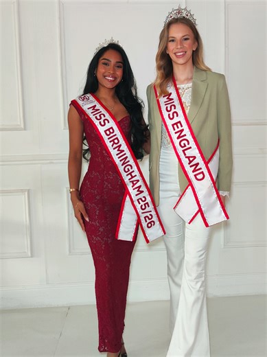 After placing 2nd Runner-Up at Miss England 2025 👑✨ @Evanjelin is BACK… and she’s just been presented with her brand new sash ready to enter the next Miss England competition 🏴󠁧󠁢󠁥󠁮󠁧󠁿🔥 Proof that determination, resilience and belief in yourself always wins 💫 We can’t wait to see any community projects Evanjelin champions during her reign — Second time in Miss England , can she win the next national crown? #MissEngland #PageantLife #SecondChance #RoadToMissEngland #BeautyWithPurpose