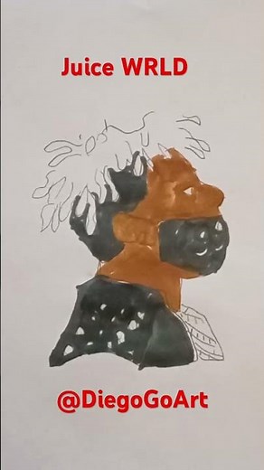🎤 "Draw Juice WRLD Easy and Fast" 🎨✨