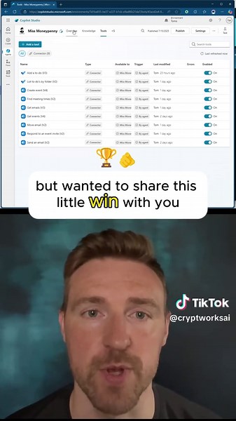 🧠 My Copilot Studio agent just had a breakthrough. No more tool confusion. Just smart decisions. Here’s how a tiny tweak changed everything → #CopilotStudio #AIWorkflow #AgenticAI #AutomationWin #CryptWorks #NoCodeTools #AIBreakthrough #MicrosoftCopilot