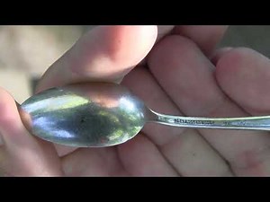 195 | FS 53 Silver Spoon Silver Test 18K Gold Acid