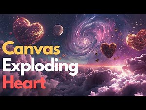 Animated EXPLODING Heart Tutorial | HTML5 Canvas and Javascript