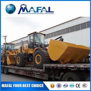 [Hot Item] 8t Heavy Load Big Payloader Mining Wheel Loader for Sale