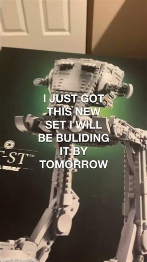 The new AT-ST Lego Star Wars set